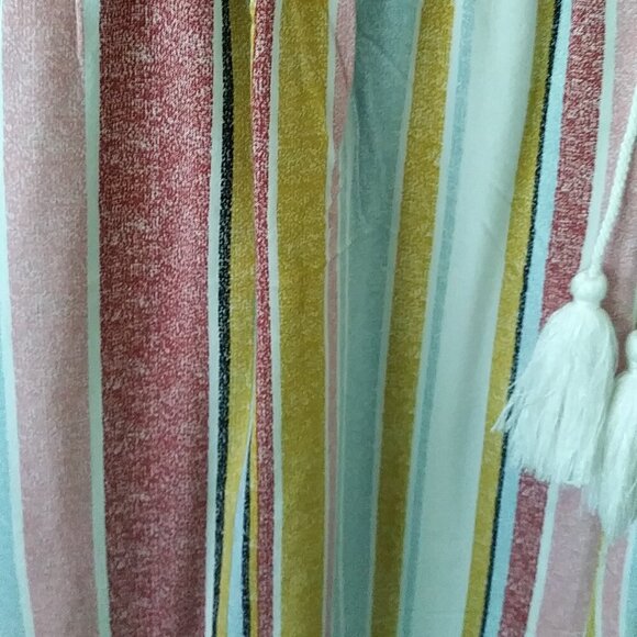 ✨ Xhilaration Women;s Striped Romper XXL | Stretchy Top, Wide Leg - Picture 10 of 13